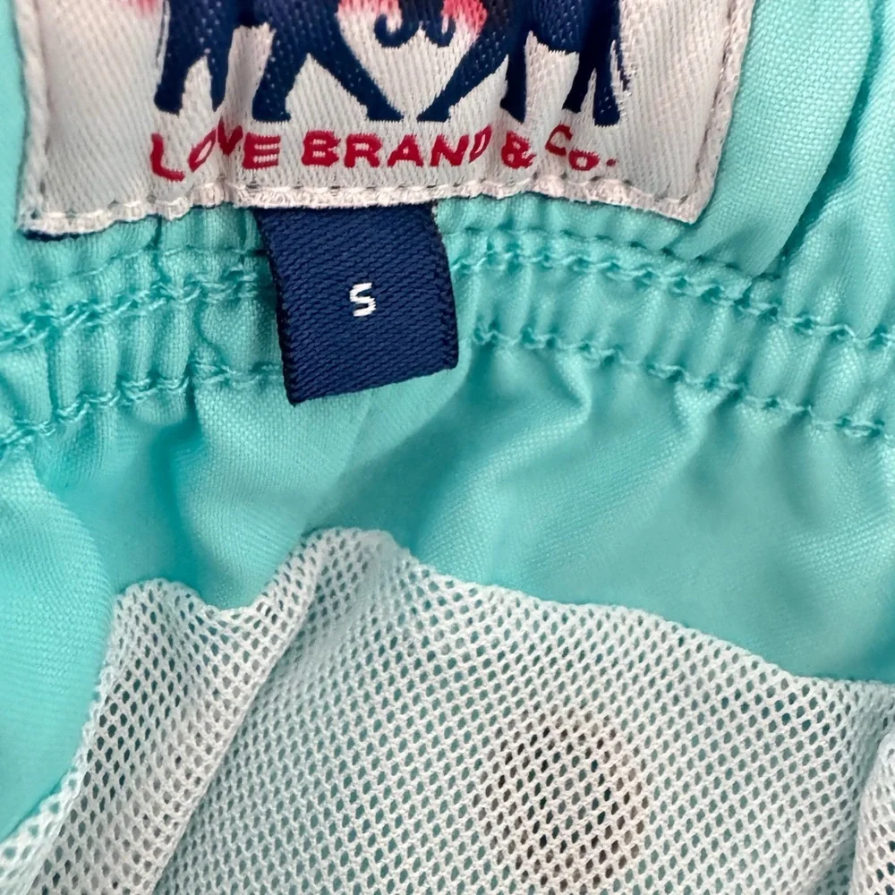 Love Brand & Co Aqua Swimming‎ Drawstring Trunks Board Lightweight Shorts Small
